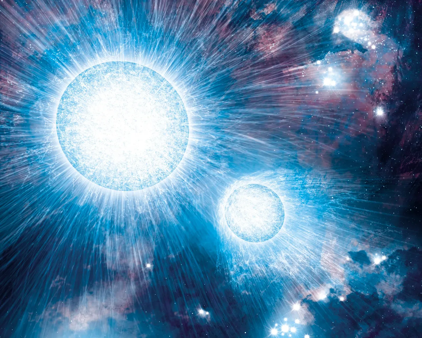 Star Collisions: Rare, Violent, and Transformative (By NASA/C. Reed, Public domain)