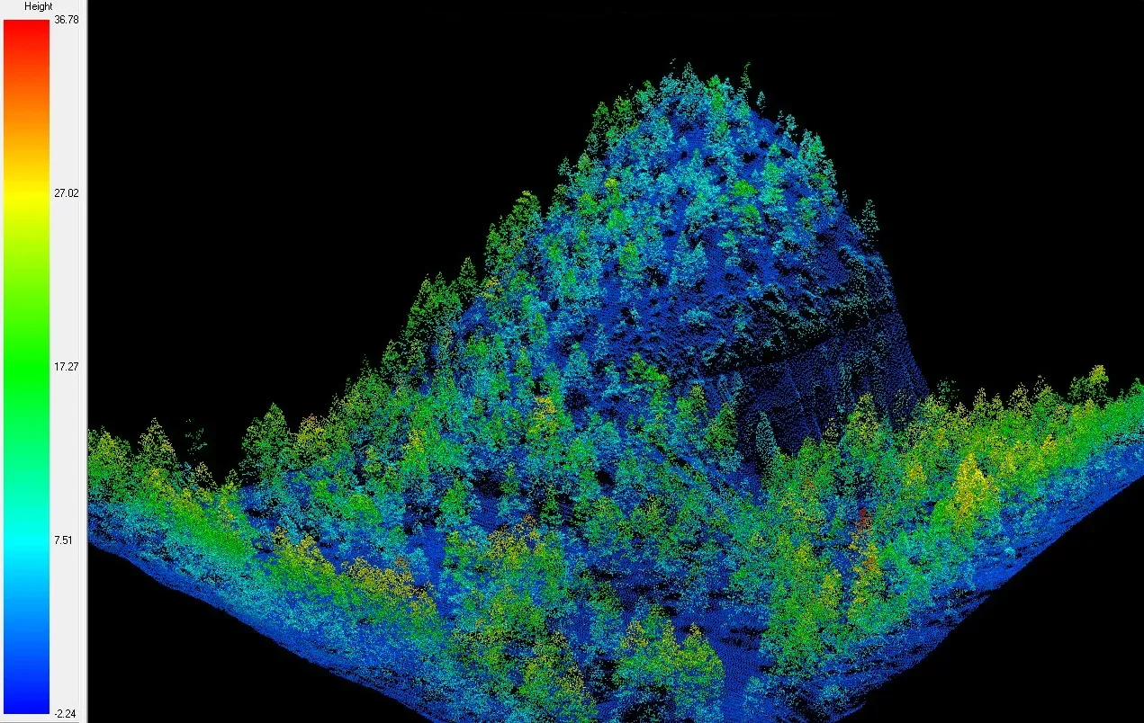 LiDAR: The Technology That Literally Sees Through the Forest (Image Credits: Wikimedia)