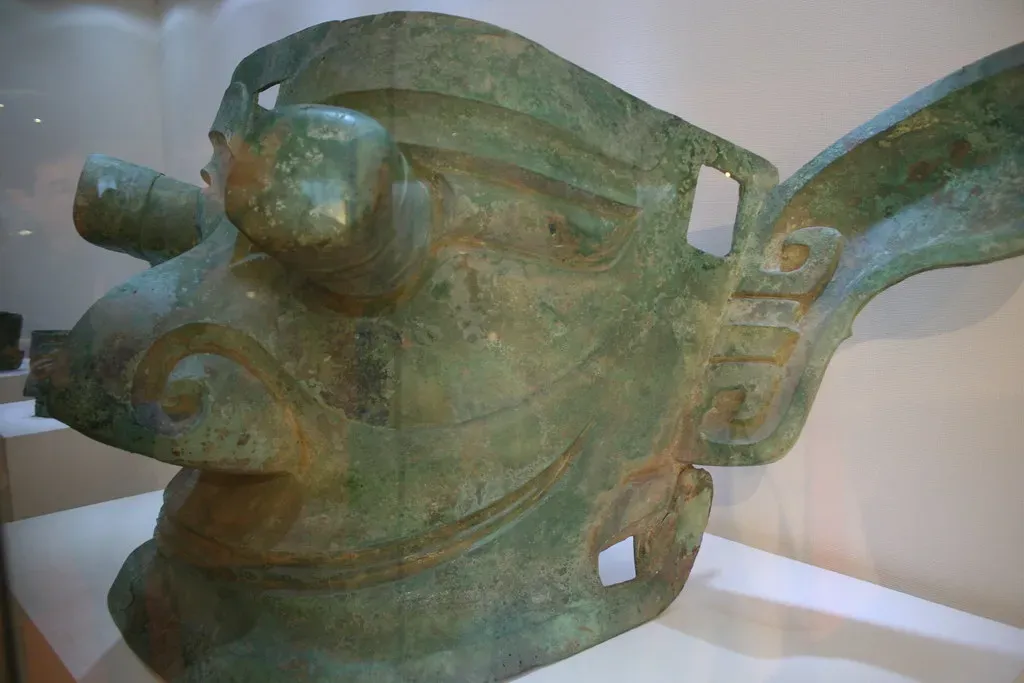 #21 The Sanxingdui Masks: Bronze Faces from an Unknown Tradition (Image Credits: Flickr)
