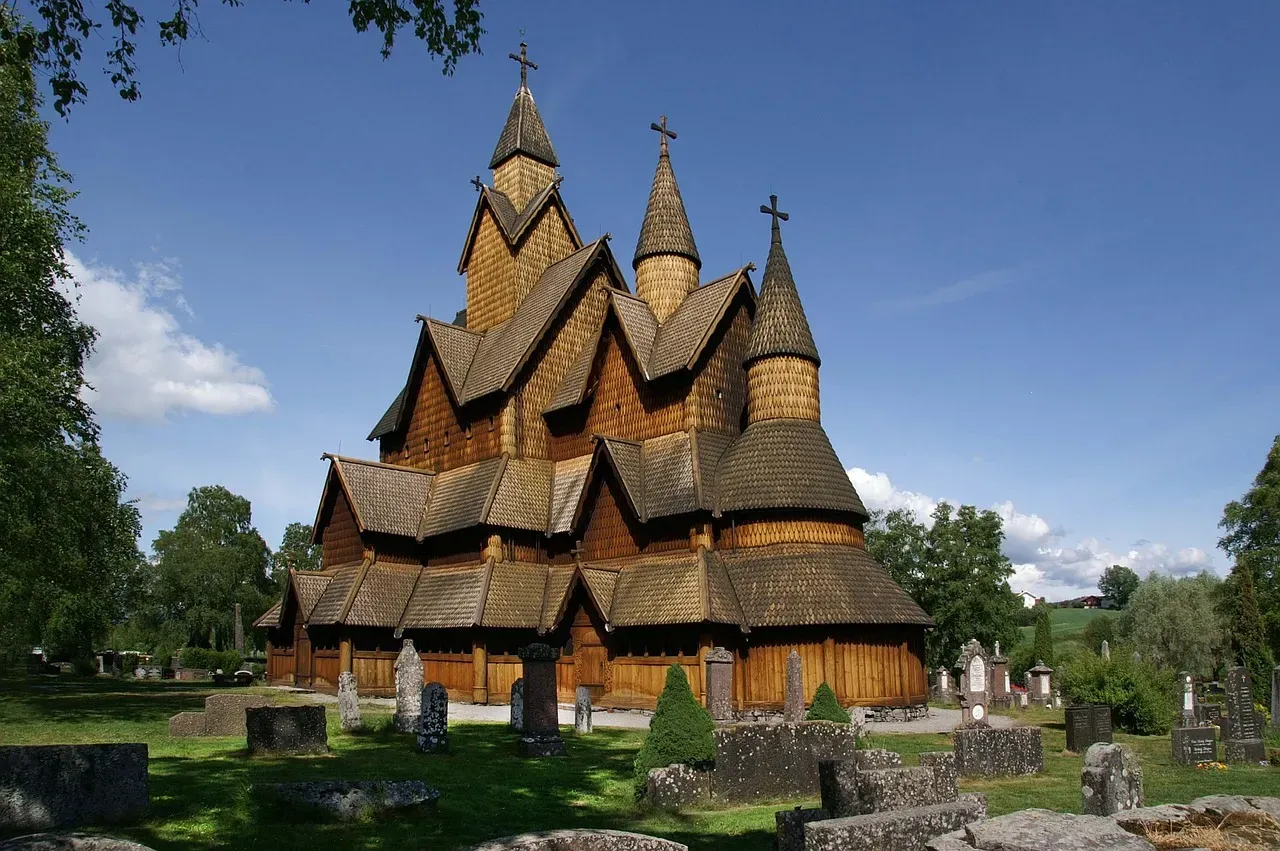 #4 - Norwegian Stave Churches Surviving Centuries Of Brutal Winters (Image Credits: Pixabay)