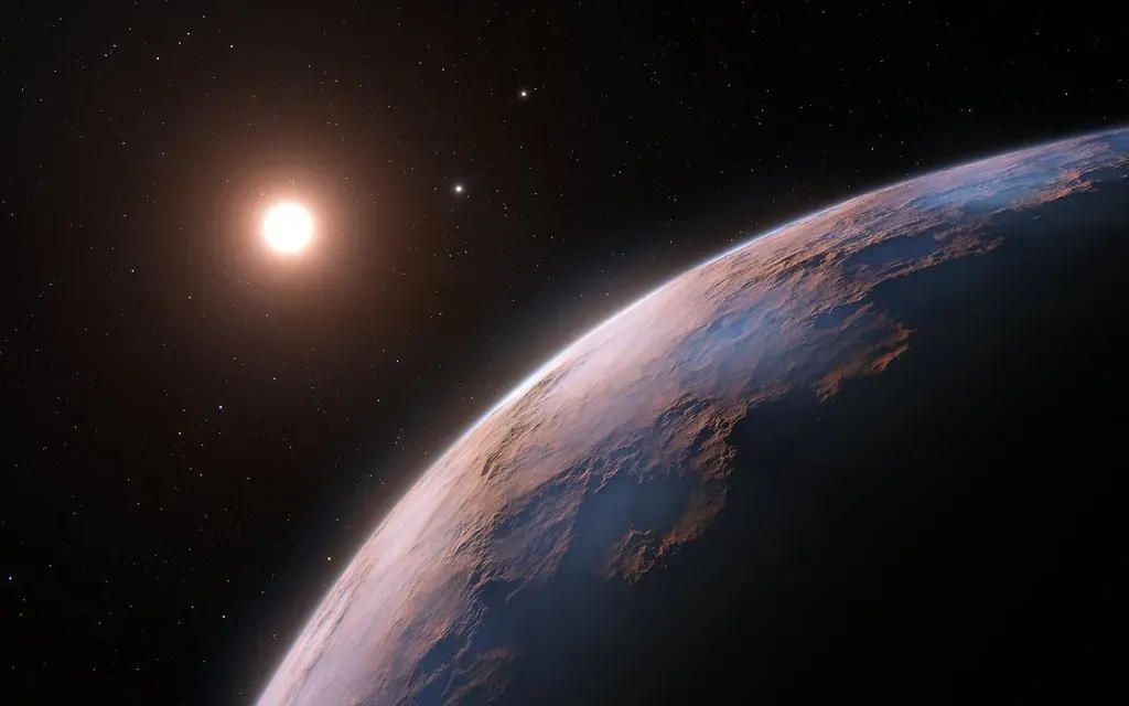 10. Proxima Centauri b: A Potentially Rocky World in a Hostile Neighborhood (European Southern Observatory, Flickr, CC BY 2.0)