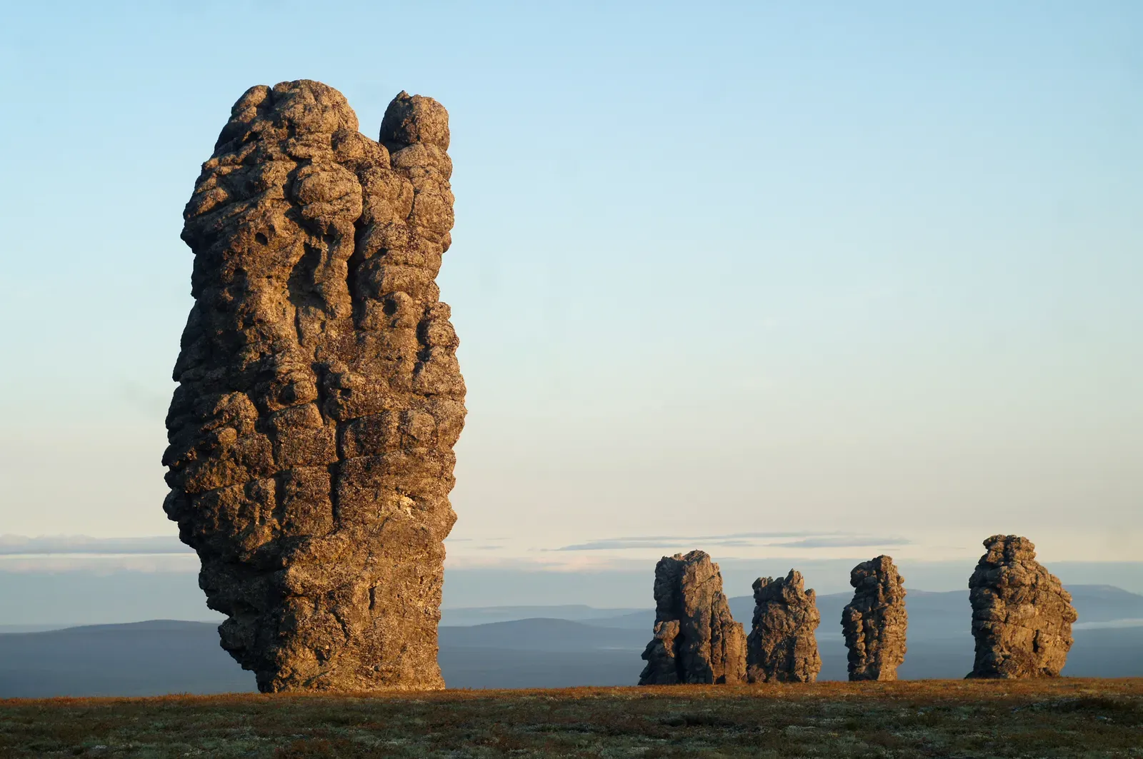 6. The Manpupuner Rock Formations: Siberia's Stone Giants That Shouldn't Exist (By Kasimys, CC BY-SA 4.0)