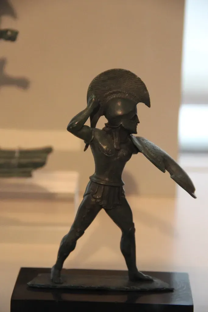 #10 - The Greek Hollow Bronze Warrior Statues (Image Credits: Flickr)
