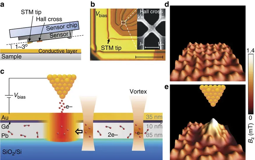 12. Quantum Sensors Can Now Detect Fields of Individual Atoms (By Jun-Yi Ge, Vladimir N. Gladilin, Jacques Tempere, Cun Xue, Jozef T. Devreese, Joris Van de Vondel, Youhe Zhou & Victor V. Moshchalkov, CC BY 4.0)