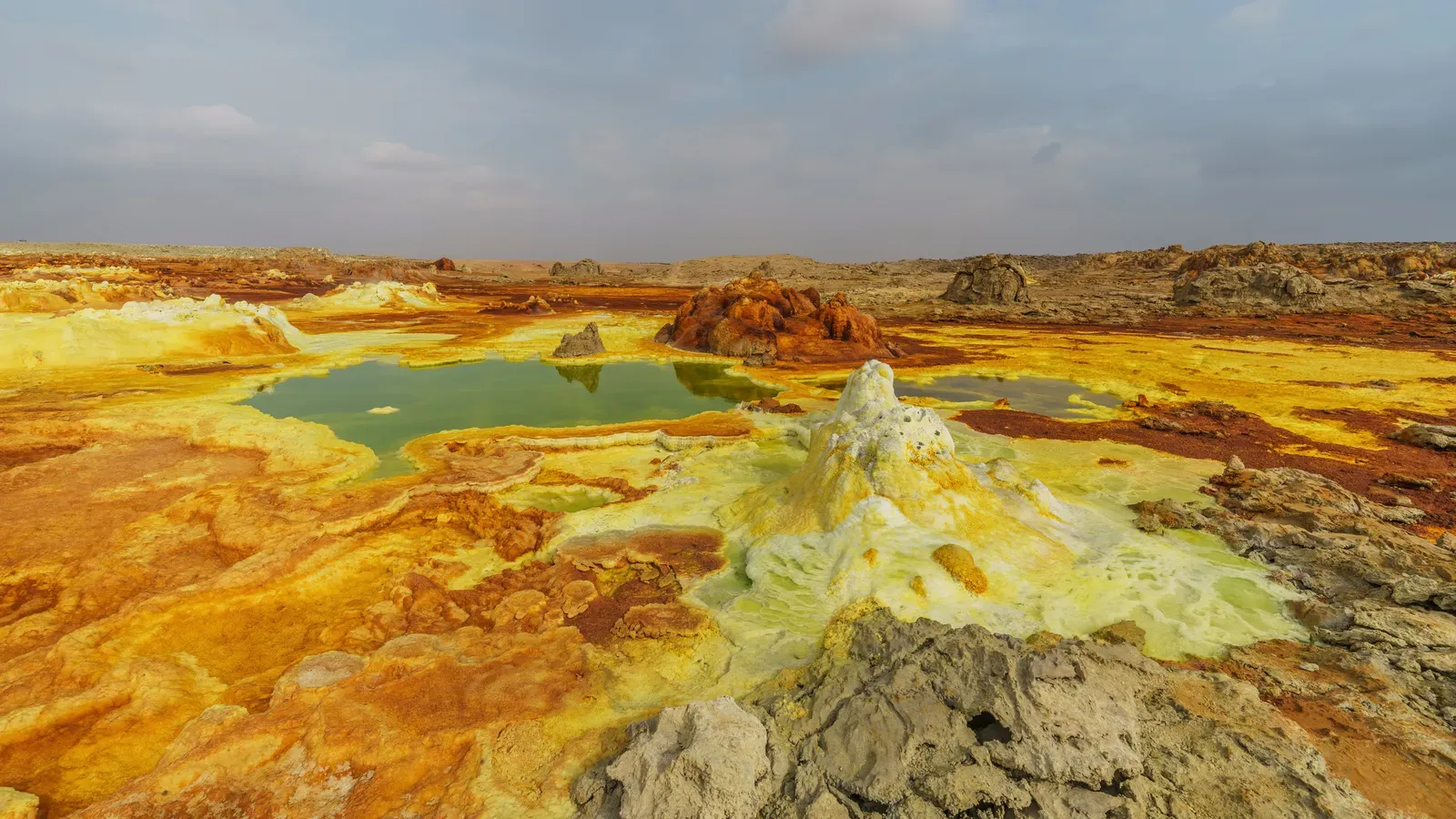 2. Danakil Depression, Ethiopia – A Hellish Wonderland of Color (By A.Savin, FAL)