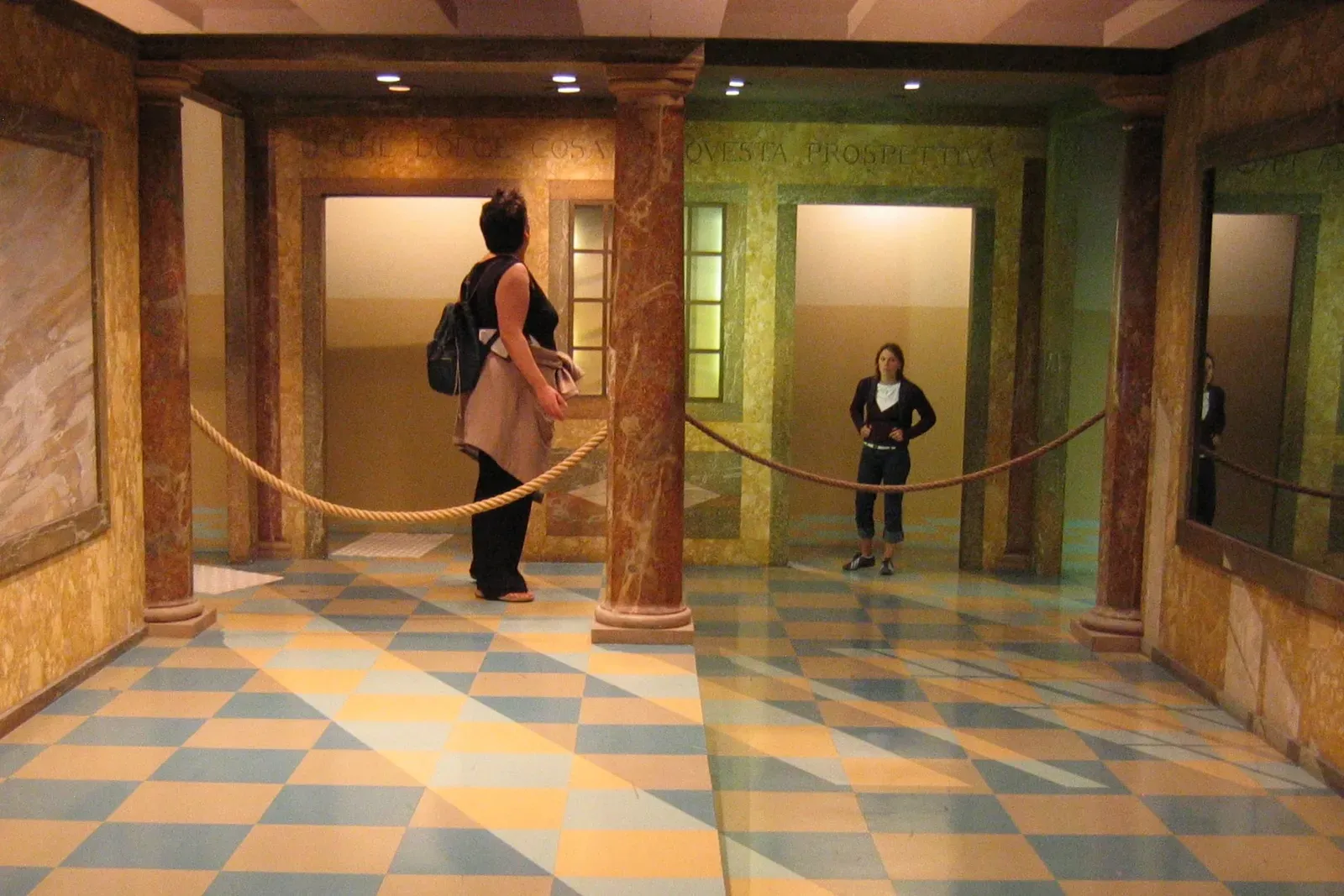 5. The Ames Room: When Your Brain Believes the Wrong Geometry (optical Illusion, CC BY 2.0)