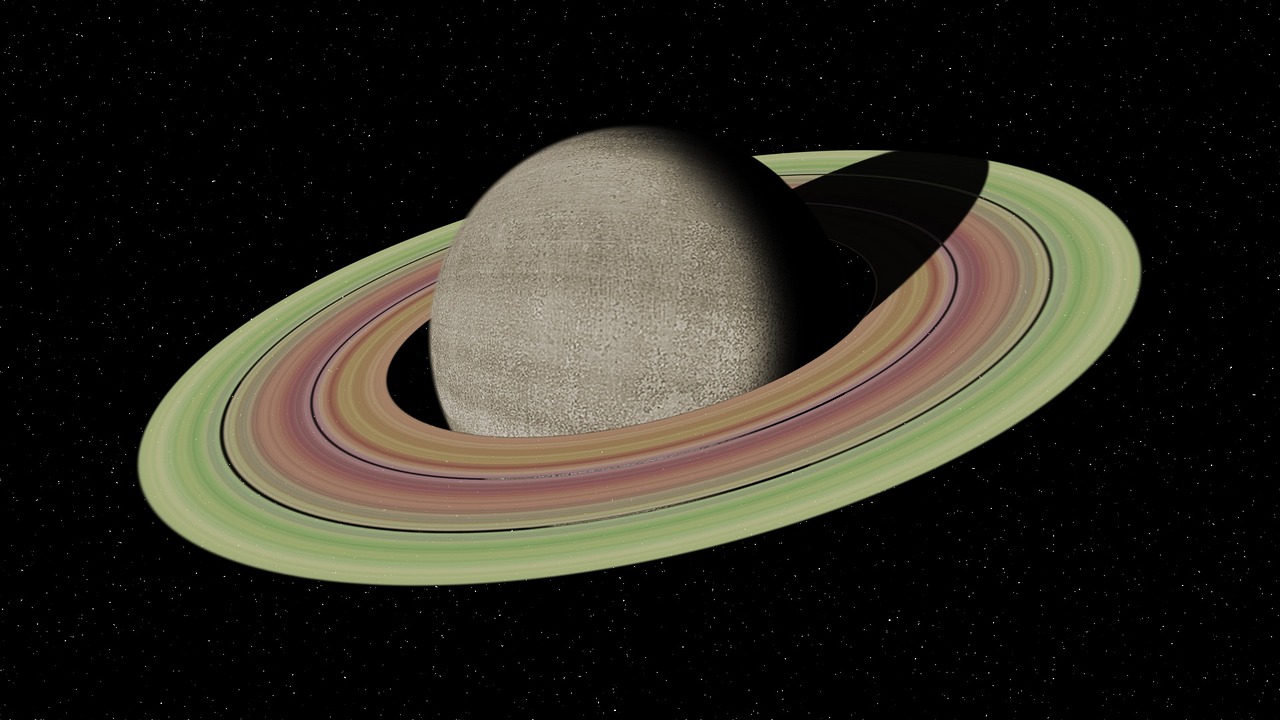 Saturn: The Slow Ancient (Image Credits: Pixabay)