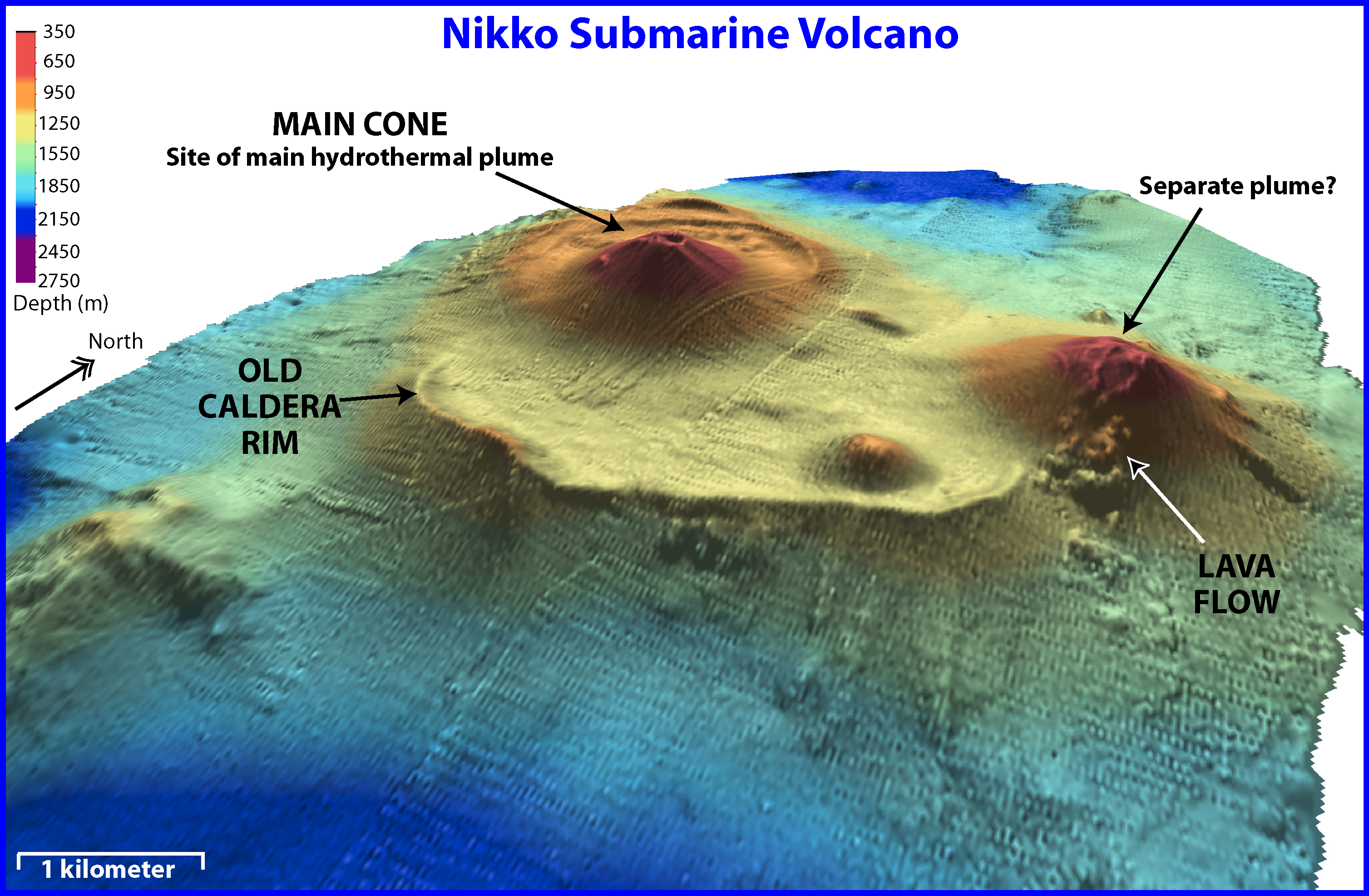 Massive Discovery of New Undersea Volcanoes (Image Credits: Wikimedia)
