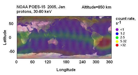 The South Atlantic Anomaly Reveals Deep Changes (Image Credits: Wikimedia)