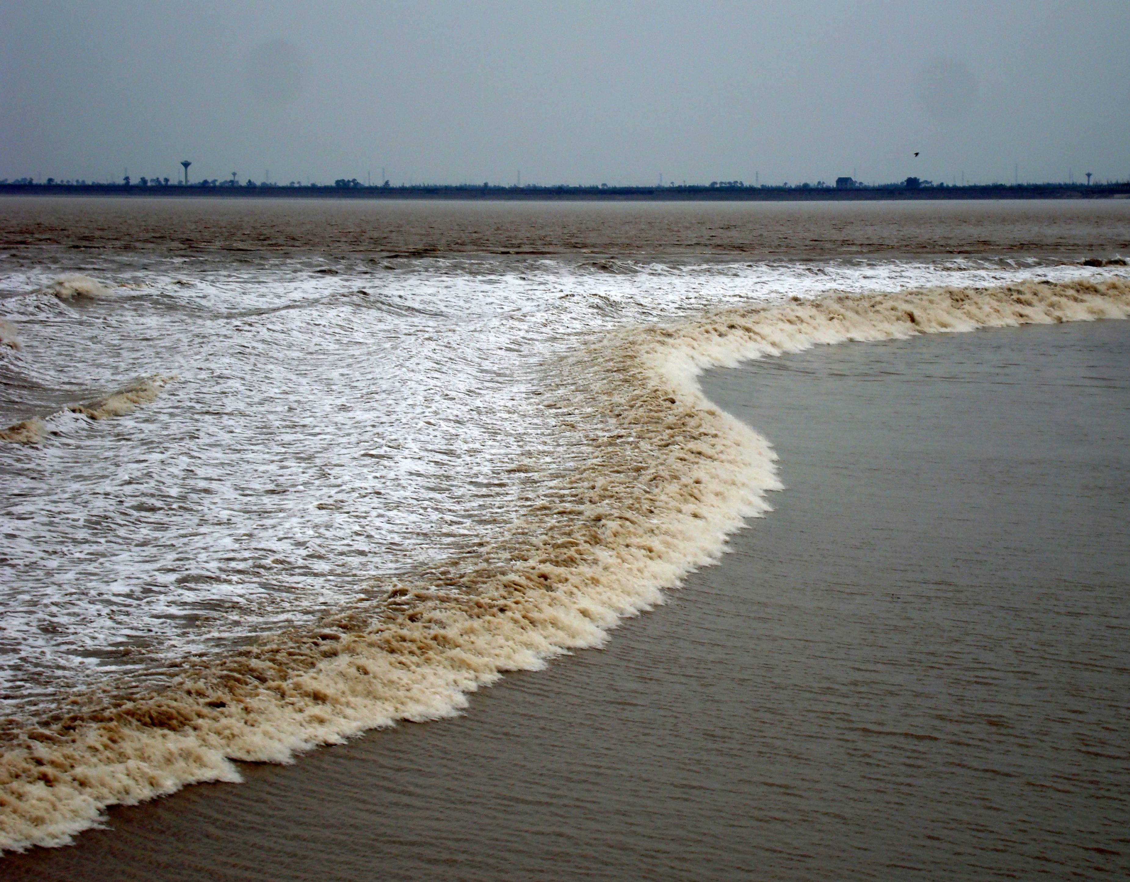 The Mighty Qiantang River: Nature's Most Spectacular Reverse (Image Credits: Wikimedia)