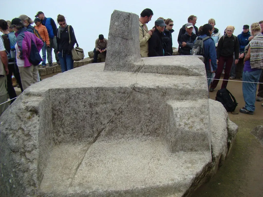 #18 - Machu Picchu's Roped-Off Sundial, Peru (christophersmith71, Flickr, CC BY 2.0)