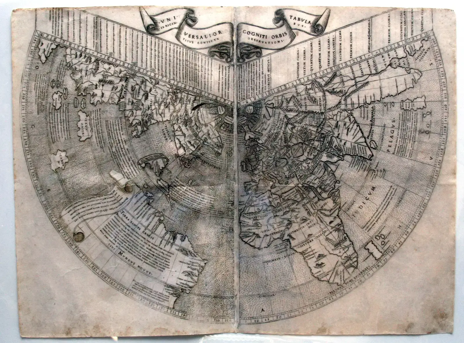 11. The Ruysch World Map and the Faint Shadow of North America (By Johannes Ruysch, Public domain)