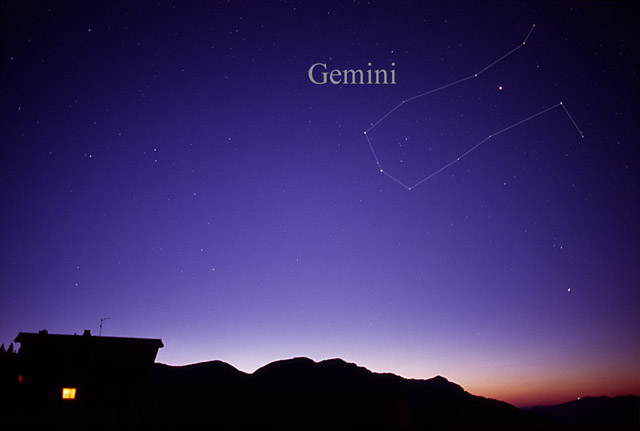 Gemini: The Celestial Twins' Bright Partnership (Image Credits: Wikimedia)