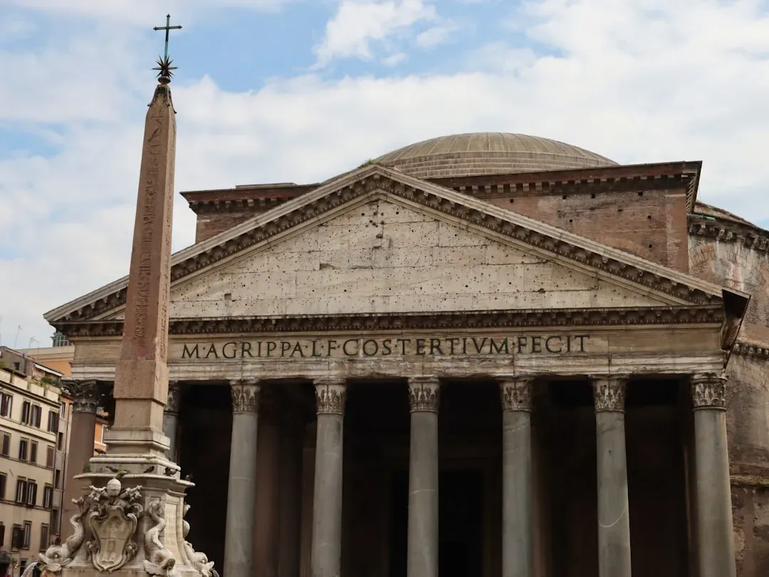 #2 - The Roman Pantheon's Christian Takeover Inscription (Rome) (Image Credits: Unsplash)