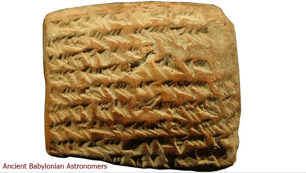 Mesopotamian Astronomy and Mathematics (Image Credits: Flickr)