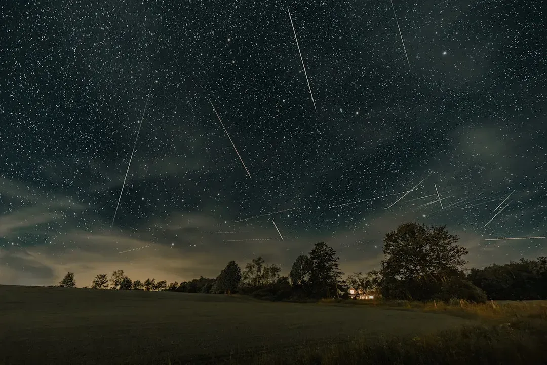 Meteor Showers: Nighttime Fireworks From Cosmic Dust (Image Credits: Unsplash)