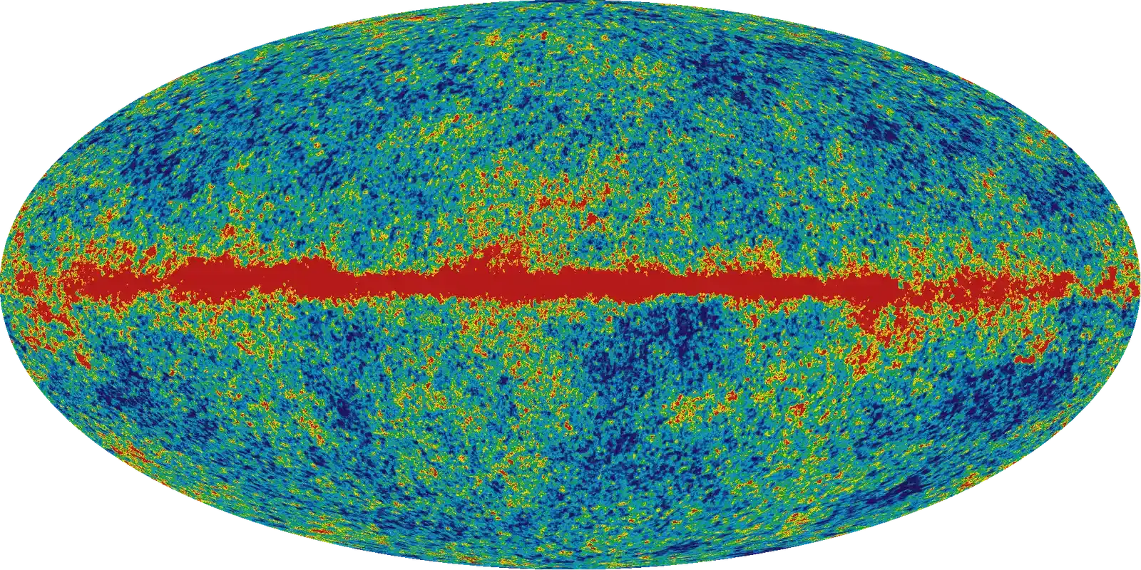 #8 - The Cosmic Microwave Background's "Axis of Evil" (By NASA/Goddard/WMAP Science Team, Public domain)