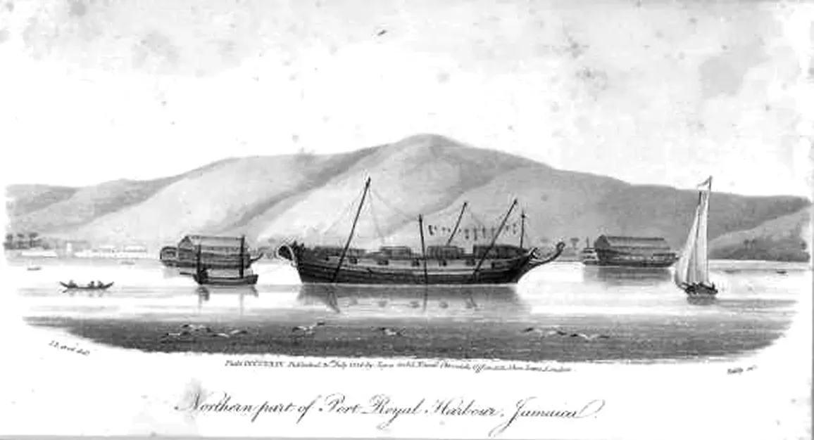 #13 - The “Lost Quay” of Port Royal's Deep Edge (By Unknown authorUnknown author, Public domain)