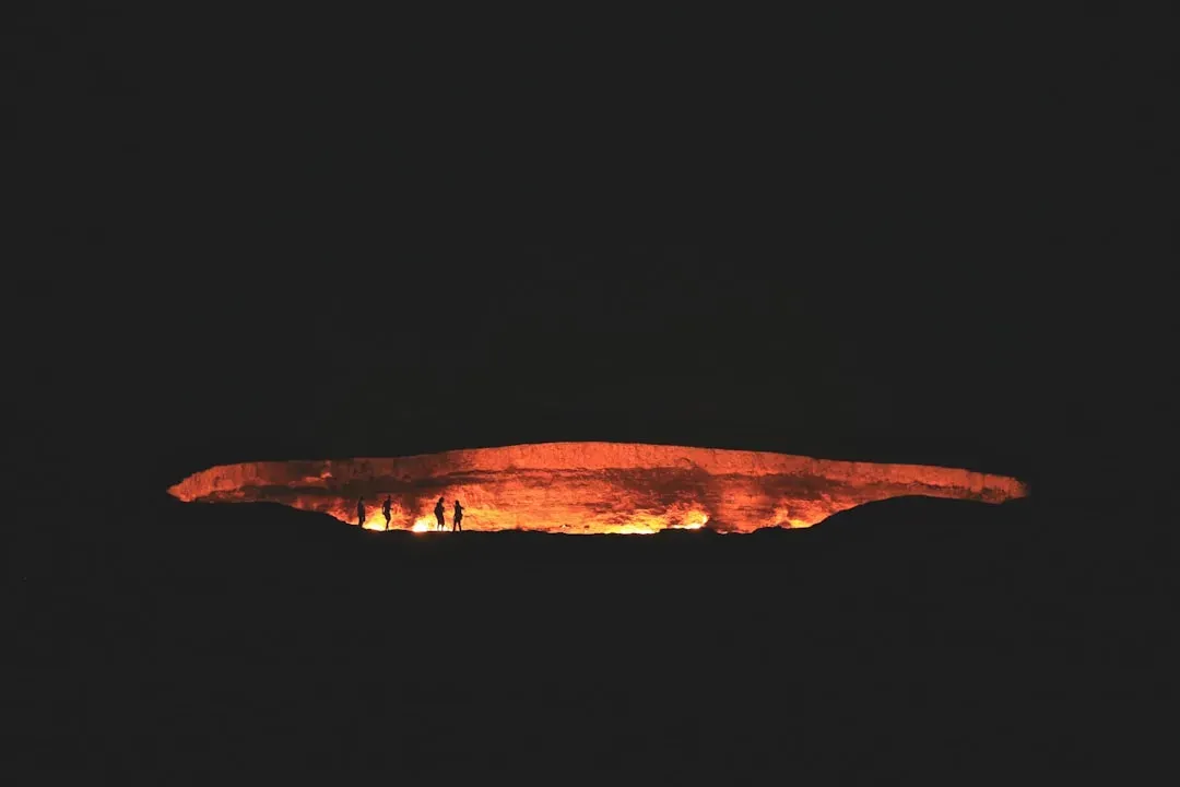 8. The Door to Hell, Turkmenistan (Image Credits: Unsplash)
