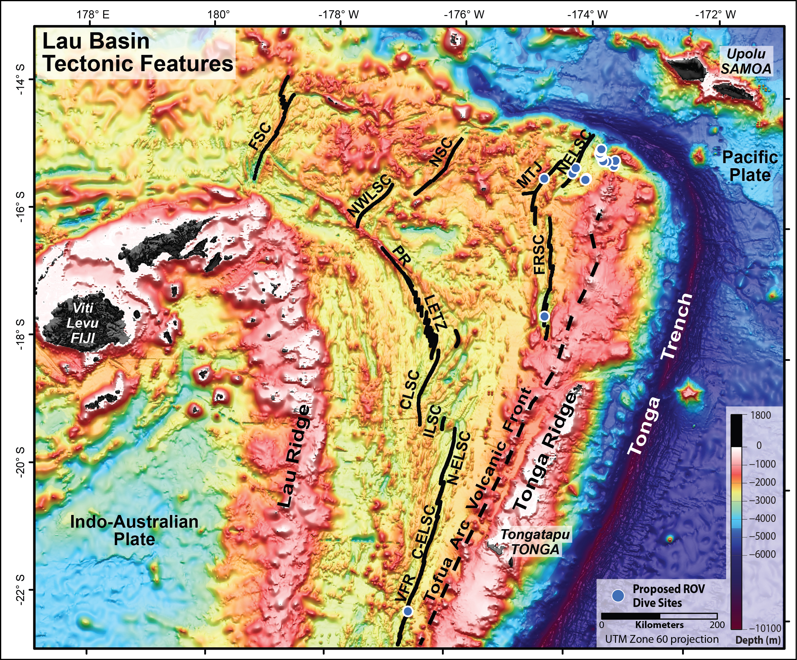 Tonga Trench: The Southern Hemisphere's Deepest Secret (Image Credits: Wikimedia)