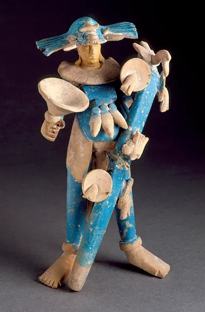 #7 - Maya Blue: The Pigment That Refuses to Fade (Image: http://collections.lacma.org/sites/default/files/remote_images/piction/ma-31855237-O3.jpg
Gallery: http://collections.lacma.org/node/224446 archive copy at the Wayback Machine, Public domain)