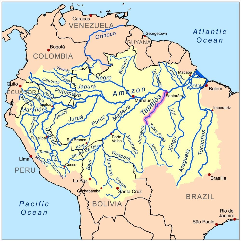 Upper Tapajos Basin Complex - The Fortified Settlements (Image Credits: Wikimedia)