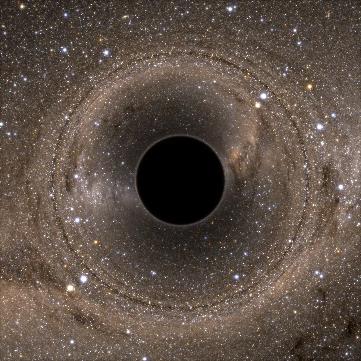 Stephen Hawking's Black Hole Area Theorem Confirmed (Image Credits: Wikimedia)