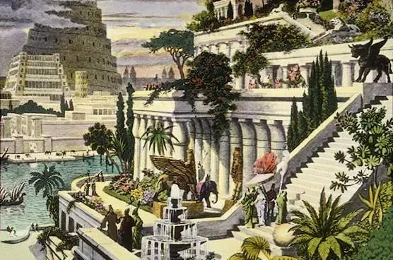 The Hanging Gardens of Babylon: Wonder or Beautiful Myth? (Image Credits: Flickr)