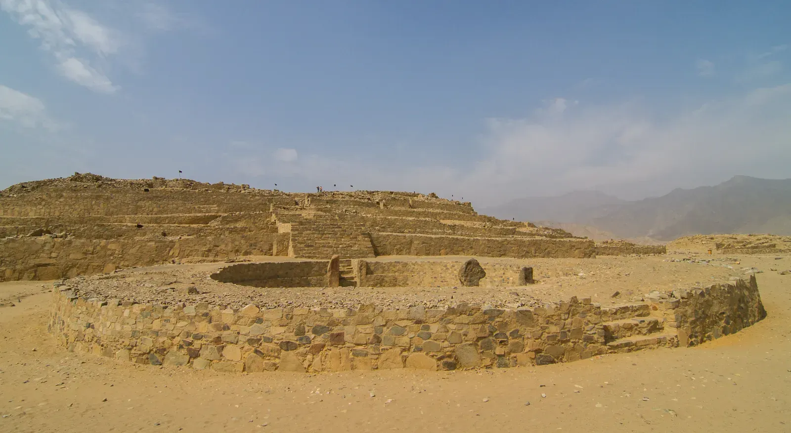 4. Caral-Supe, Peru: A Civilization Older Than the Pyramids of Egypt (Image Credits: Wikimedia)