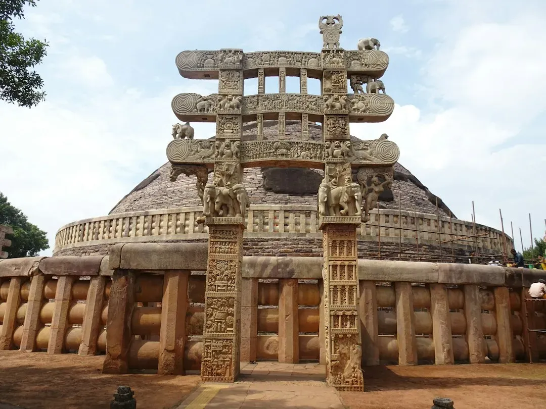 #7 The Sanchi Stupa: A Simple Shape With Deep Structural Wisdom (Image Credits: Unsplash)