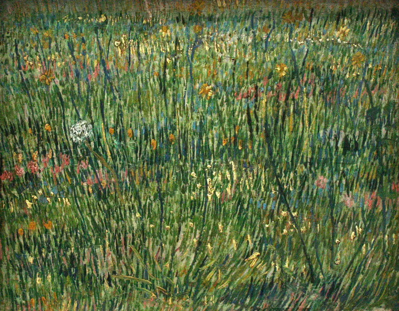 #2 - Van Gogh Buried a Woman's Portrait Under a Patch of Grass (Image Credits:  Image: Vincent van Gogh, Public domain, via Wikimedia Commons)