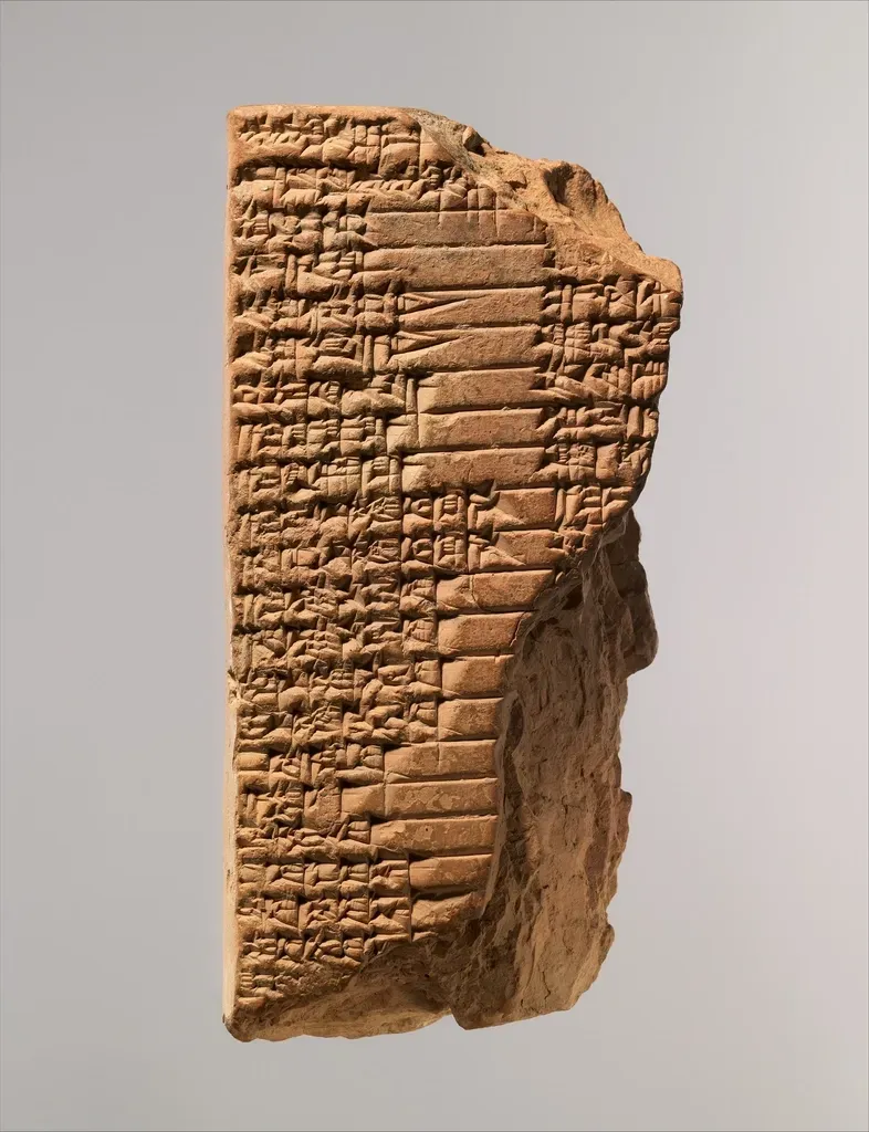 6. The Babylonian Venus Tablet and Planetary Theory (Image Credits: Rawpixel)