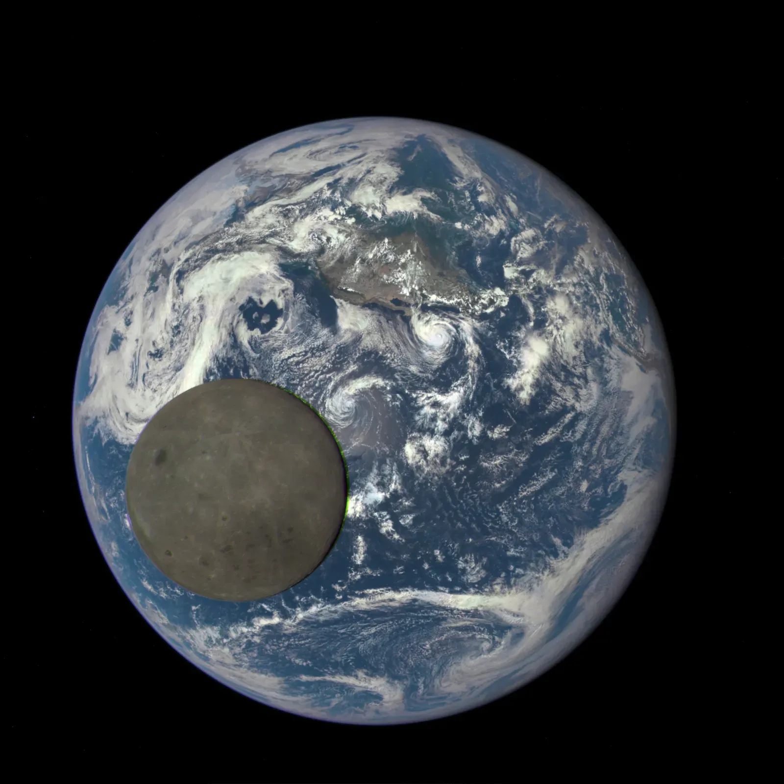 The Moon Helps Stabilize Earth's Climate (The Dark Side and the Bright Side, Public domain)