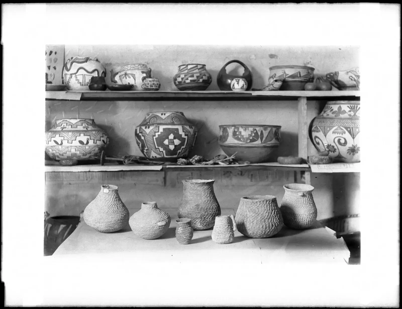 #4 - The Burial Objects Emptied From the Cases Overnight (By C. C. Pierce, Public domain)
