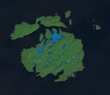 Lake Superior's Slate Islands Tell Impact Stories (Image Credits: Wikimedia)