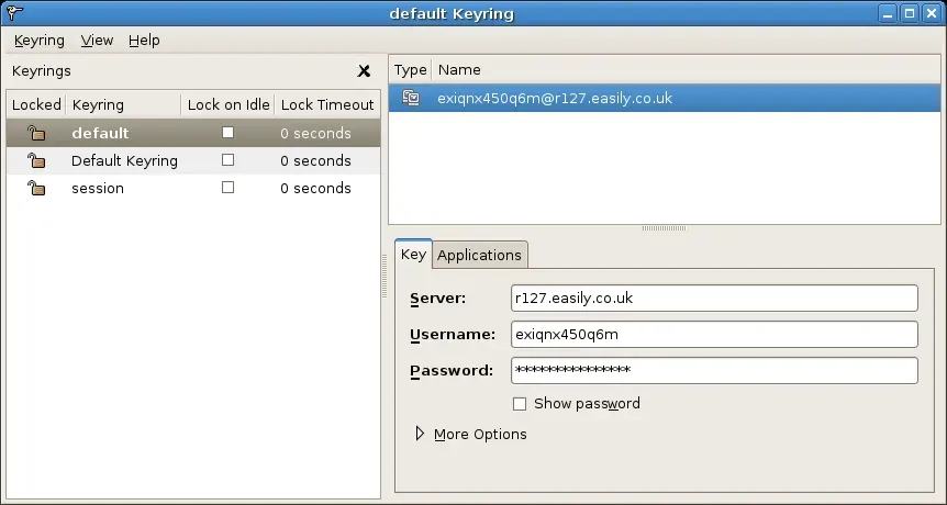 #6 Password Vaults, Dead Accounts, and Digital Remains (Image taken by karderio with the gnome-screenshot program., LGPL)