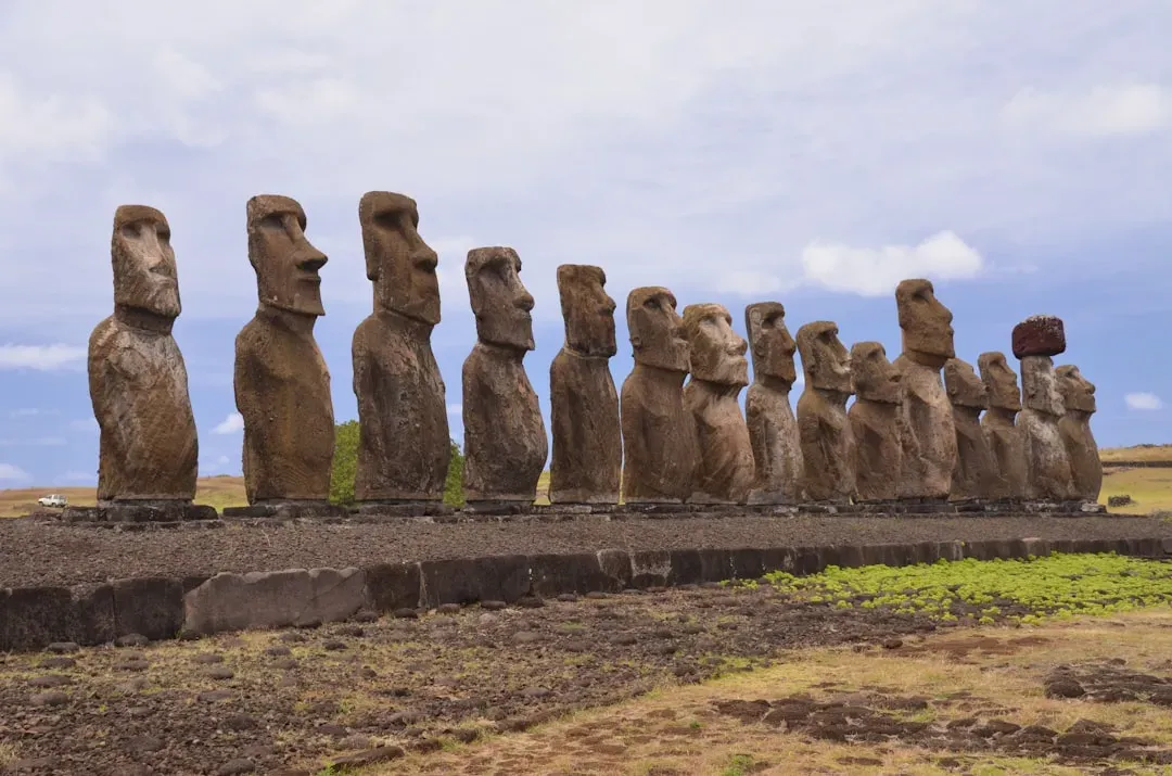 #10 - The Moai of Easter Island, Rapa Nui (Image Credits: Unsplash)
