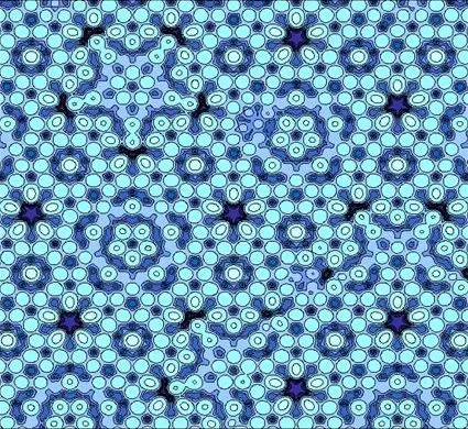 #2 Quasicrystals: The Forbidden Symmetry Finally Makes Sense (By J.W. Evans, The Ames Laboratory, US Department of Energy, Public domain)