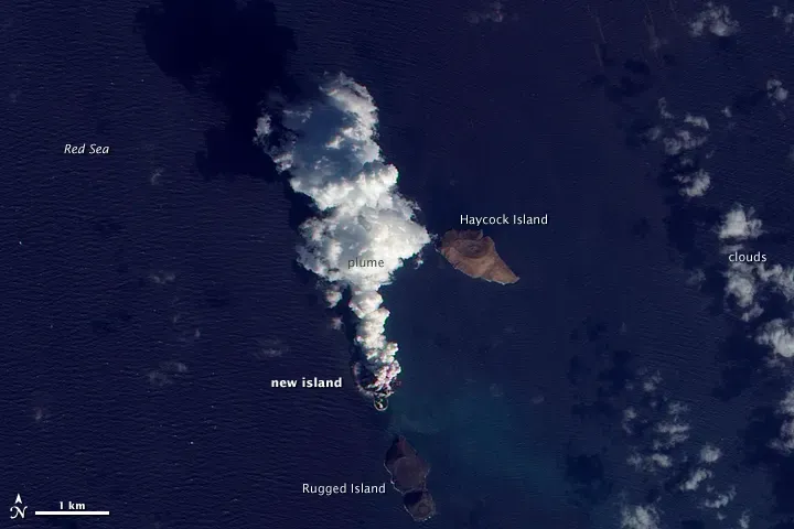 The Ocean Hides More Than It Reveals (Volcanic Activity and New Island in the Red Sea, CC BY 2.0)