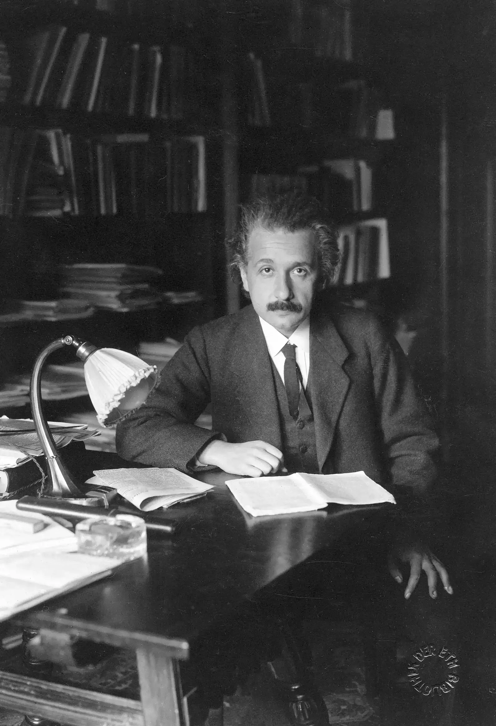 5. Einstein Failed Math in School ("The Solar Eclipse of May 29, 1919, and the Einstein Effect," The Scientific Monthly 10:4 (1920), 418-422, on p. 418 and ETH-Archiv, Public domain)