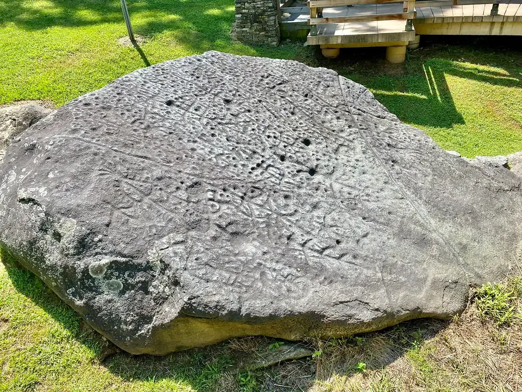 Judaculla Rock's Sacred Petroglyphs (Image Credits: Flickr)