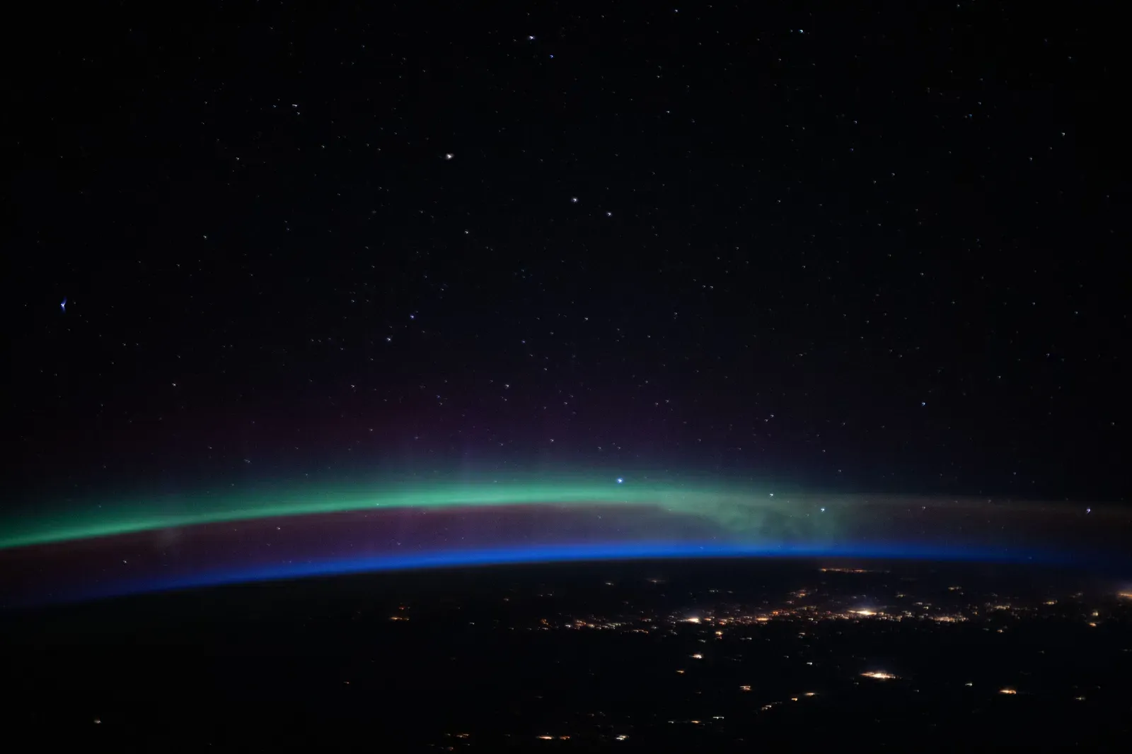 7. Airglow: The Invisible Light You Never Knew Existed (By NASA, Public domain)