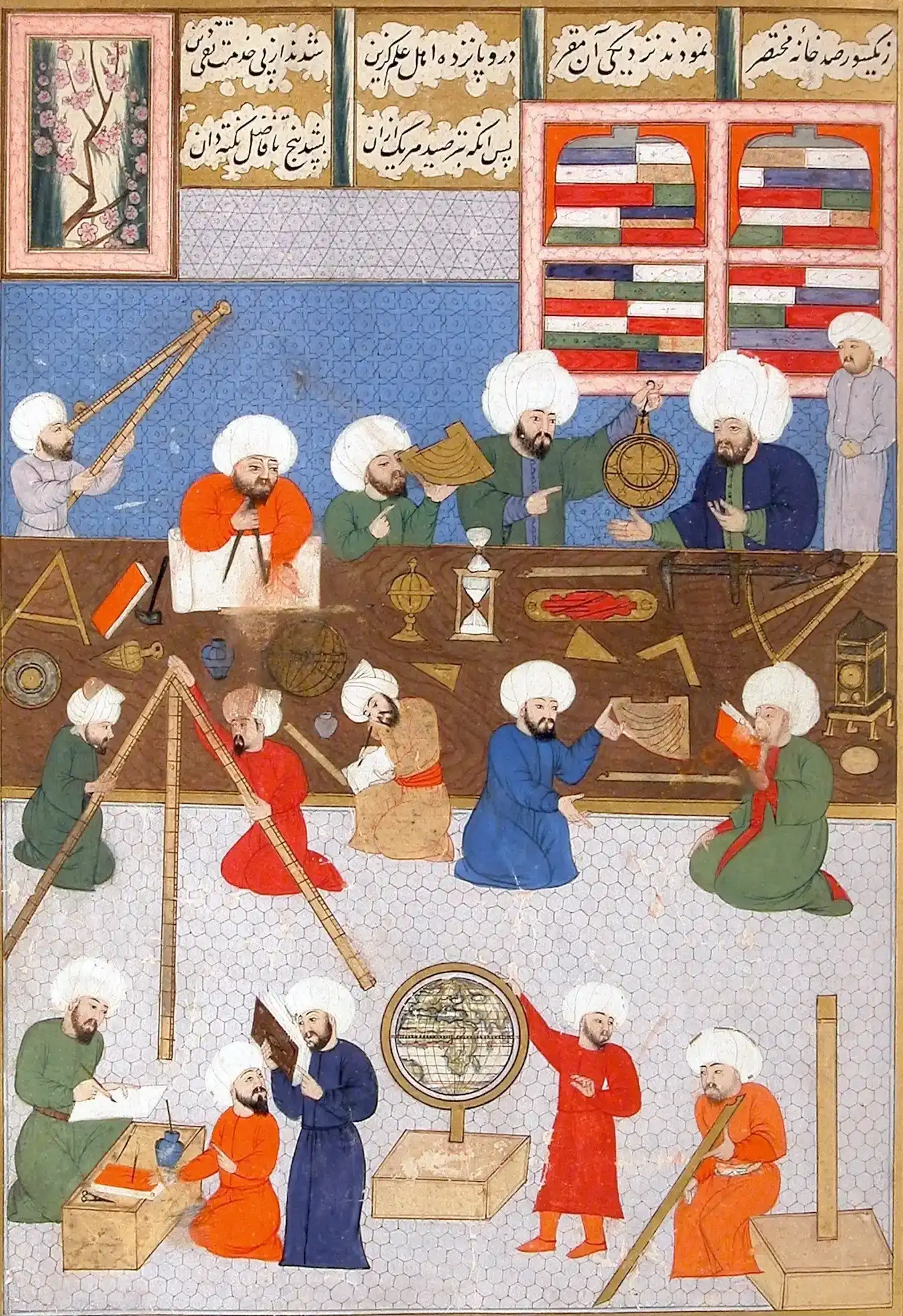 8. Medieval Islamic Star Catalogs and Stellar Positions (Şehinşahname, Public domain)