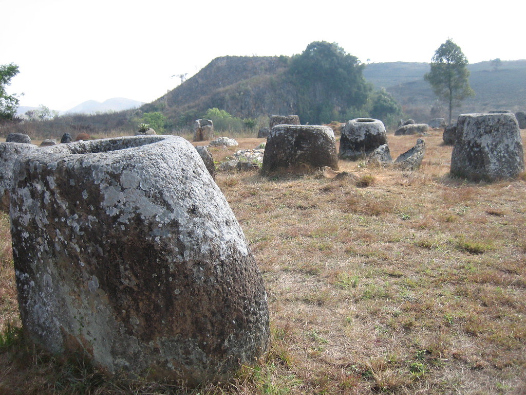The Plain of Jars: Laos' Scattered Stone Mystery (Image Credits: Flickr)