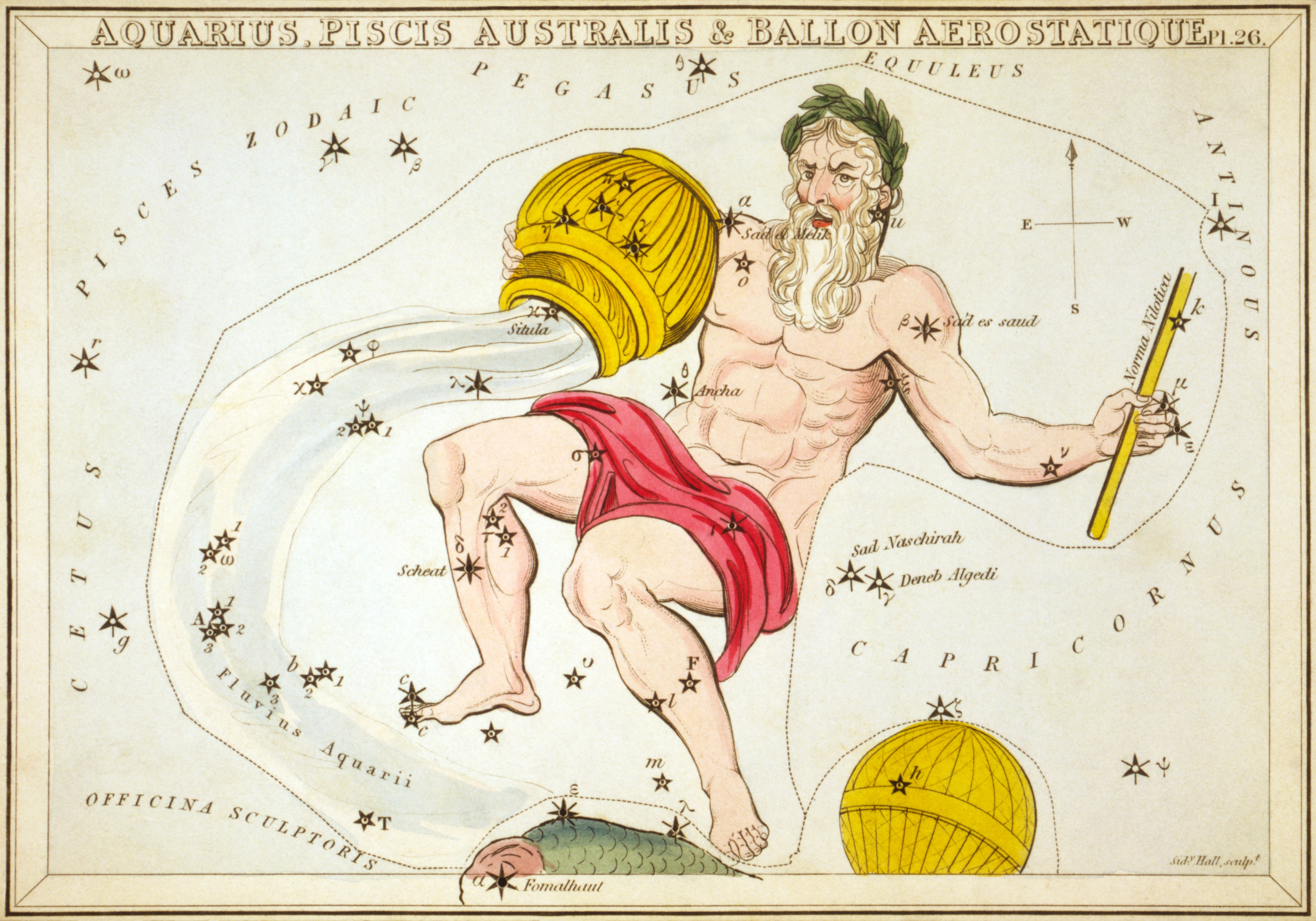 Aquarius: The Water Bearer's Innovation (Image Credits: Wikimedia)
