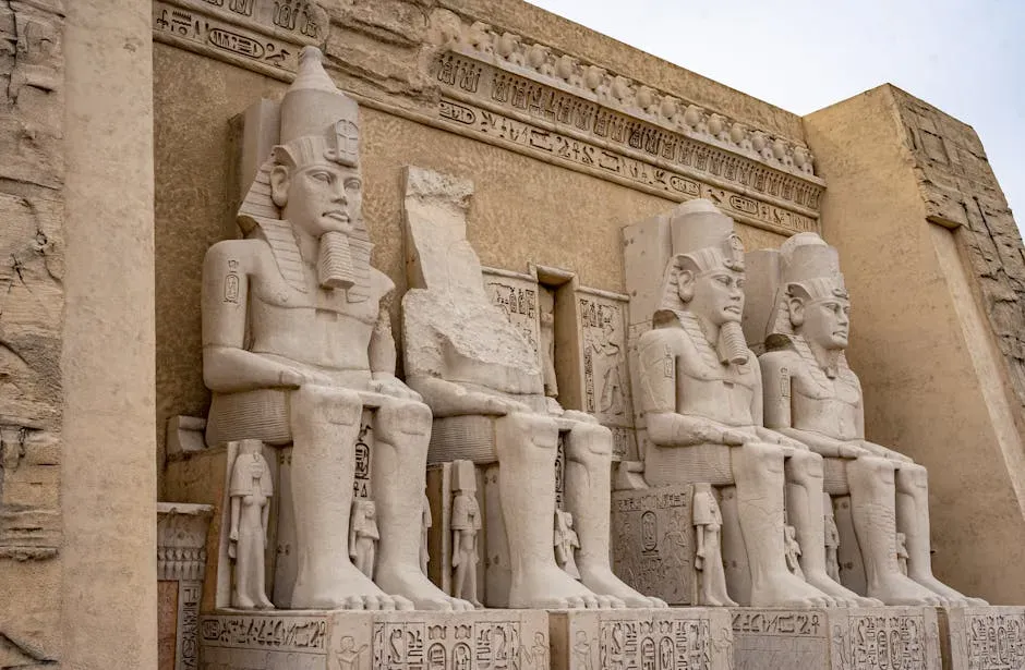 An Egyptian Limestone Structure Identified While Tracing Old Foundations (Image Credits: Pexels)