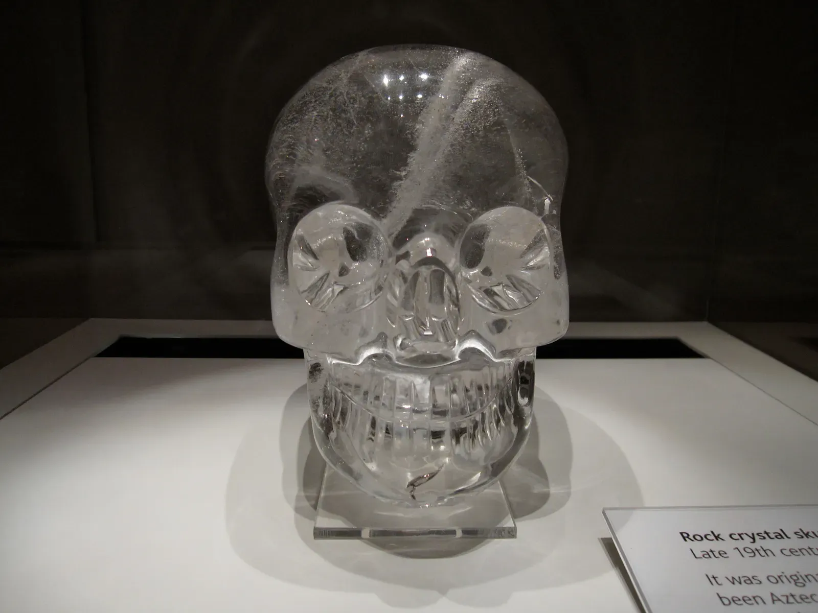 #7 - The Crystal Skulls: Mystical Aztec Relics Made in a German Gem Shop (By Gryffindor, CC BY-SA 3.0)