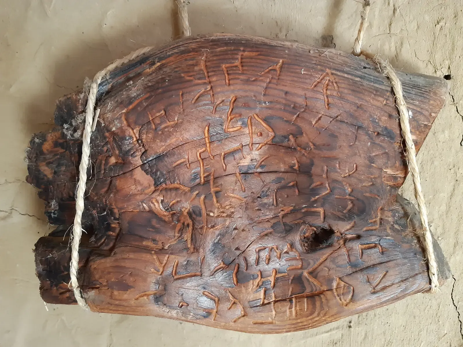 #8 - Greece's Dispilio Tablet Might Be Older Than the Written Word Itself (By Мико, CC BY-SA 4.0)