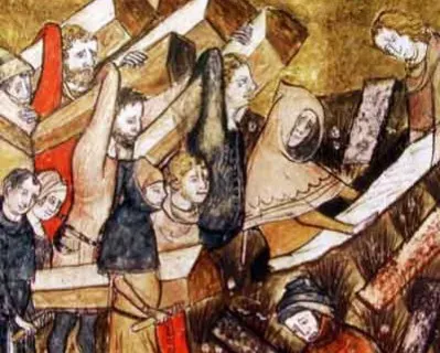 You are living closer to the last medieval plague than ancient Romans were to the earliest human stone tools (Image Credits: Wikimedia)