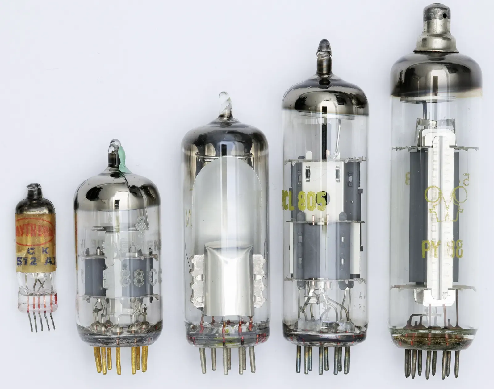 5. Vacuum Tubes: The Unsung Ancestors of Every Electronic Device (Image Credits: Wikimedia)